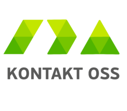 Kontakt oss-logo med ikon-variasjoner